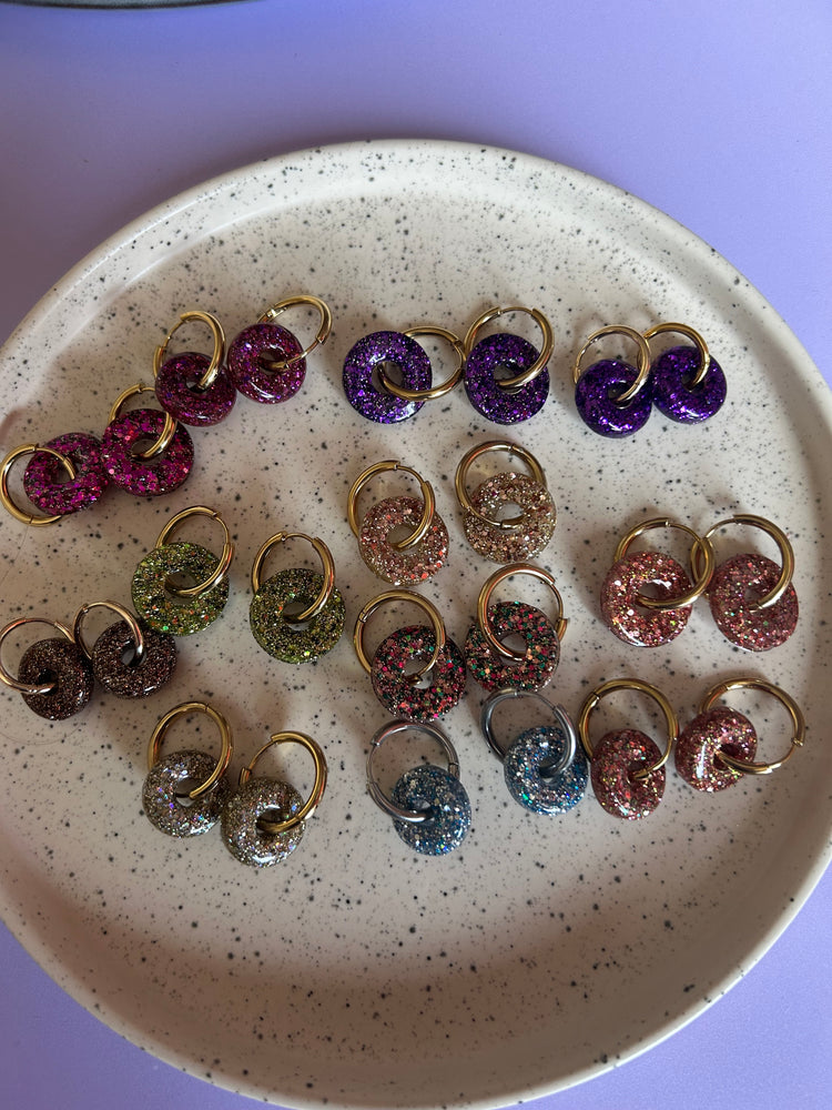 Boucle d’oreille Donuts