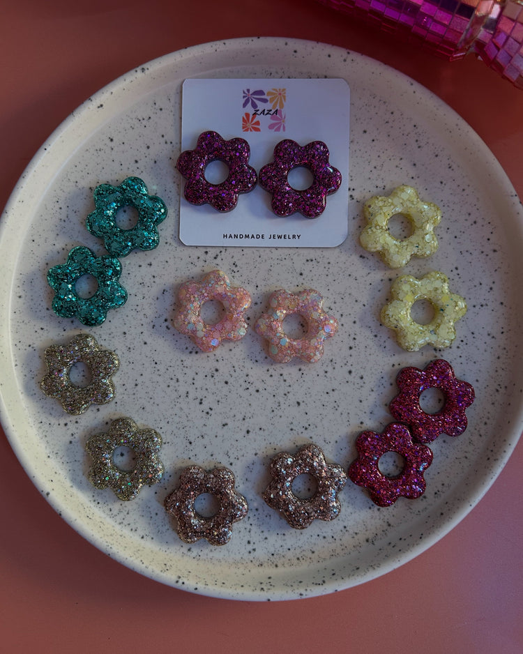 Boucle d’oreille Fleurs 🌸