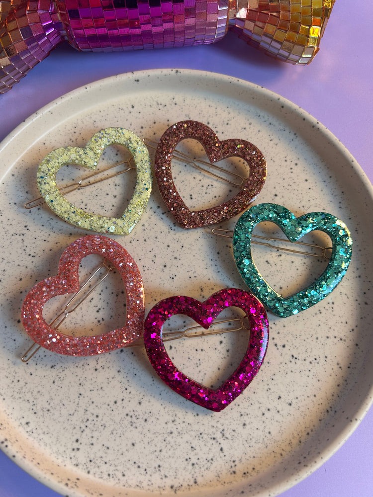 Barrettes Cœur❤️